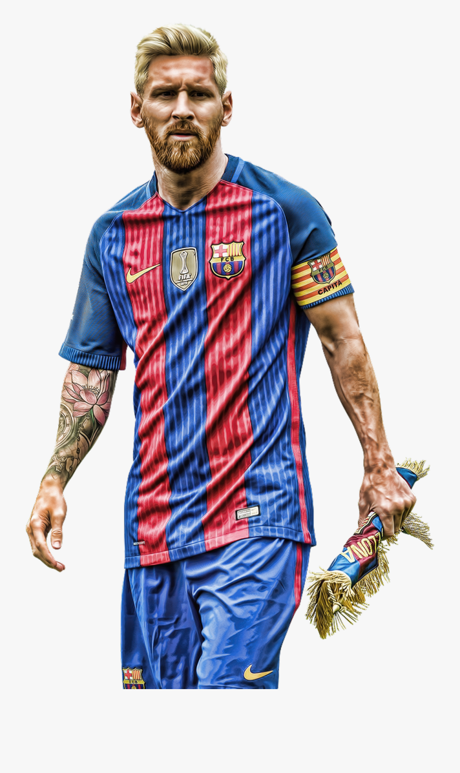 Lionel Messi Png Barca 2017 - Lionel Messi Png 2017, Transparent Clipart