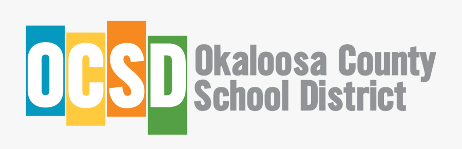 Okaloosa County Schools Logo, Transparent Clipart