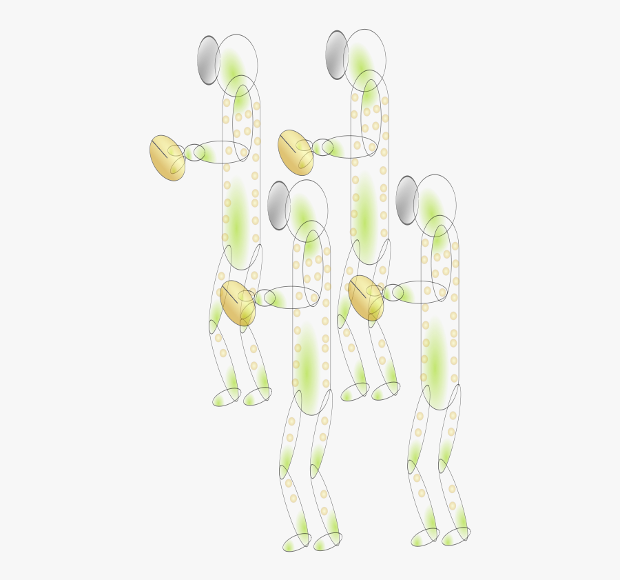 Group Of Robots On Their Way To Play Basketball 18sep2008 - Illustration, Transparent Clipart