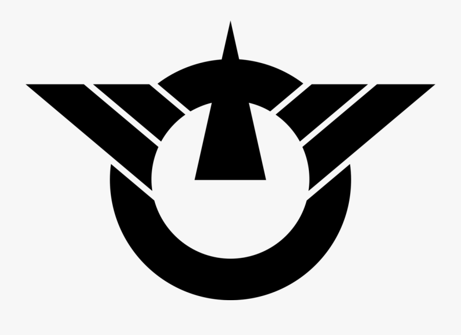 Symmetry,monochrome Photography,symbol - 斜里 町 町 章, Transparent Clipart