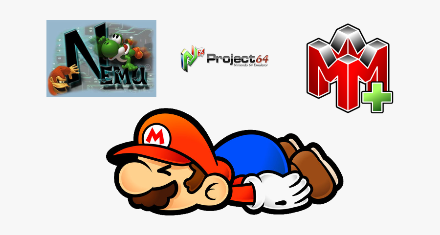 Clip Art Angrylion Graphics Plugin - Paper Mario Dead Png, Transparent Clipart