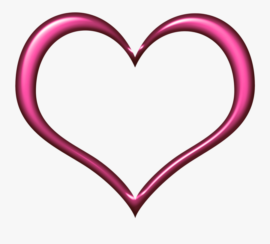 Cadre - Clipart - Coeur Cadre Png, Transparent Clipart