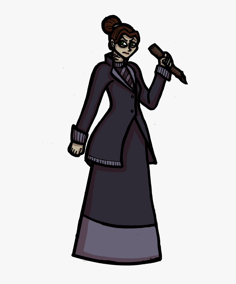 Mina Murray - Cartoon, Transparent Clipart