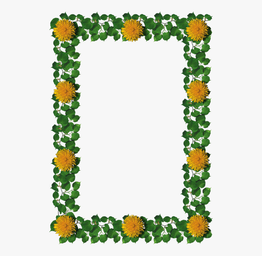 Frame Scrapbooking Pinterest Dandelions, Transparent Clipart