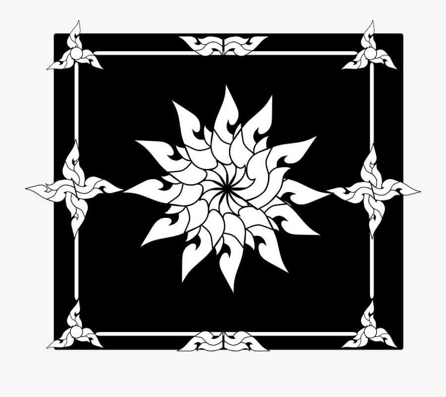 Free Thaiart006 - Art In Thailand Black And White, Transparent Clipart