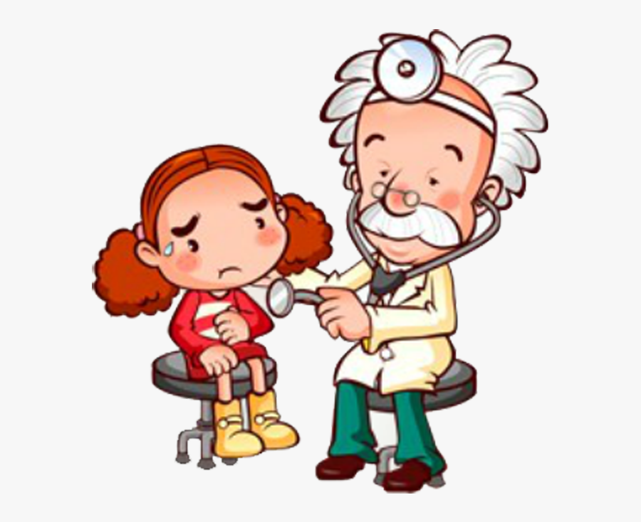 Patient Clipart Dr Patient - Doctor And Patient Cartoon, Transparent Clipart
