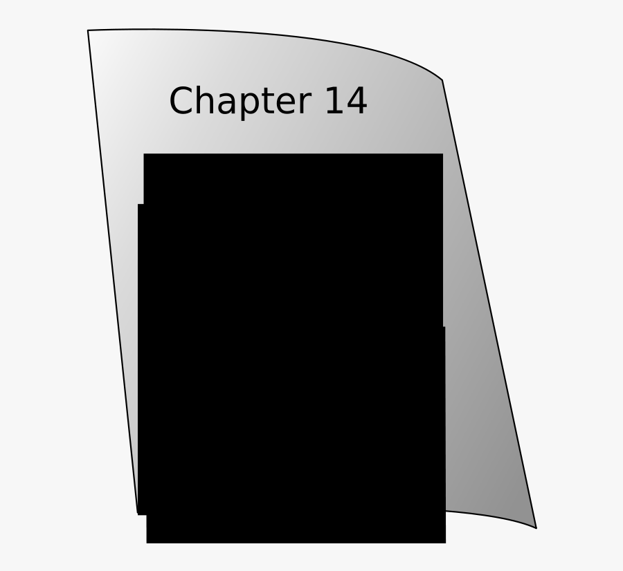 Weird Book Page - Output Device, Transparent Clipart