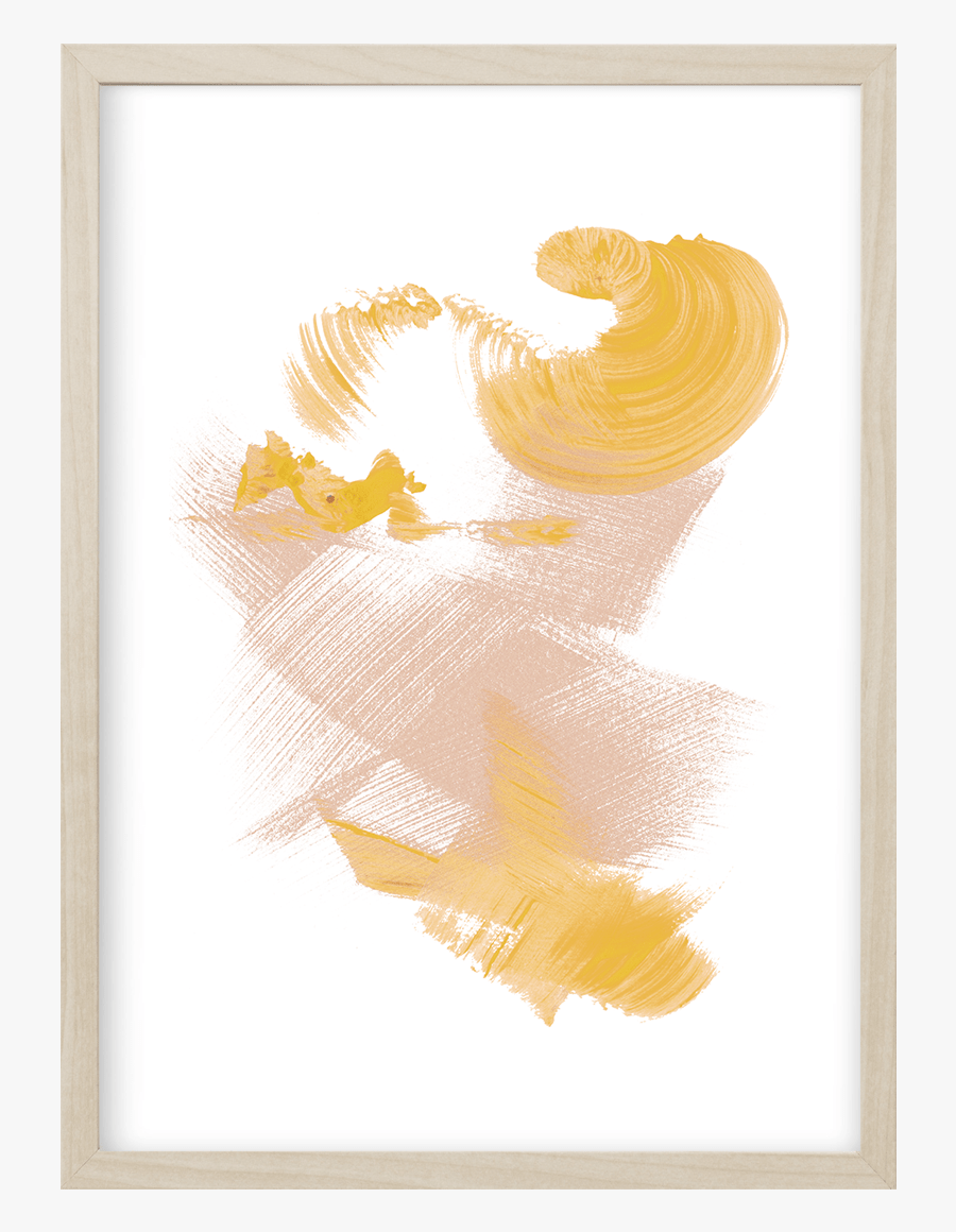 Poster Stroke Kopenhagen, Kunstdruck Modern Abstrakt - Picture Frame, Transparent Clipart