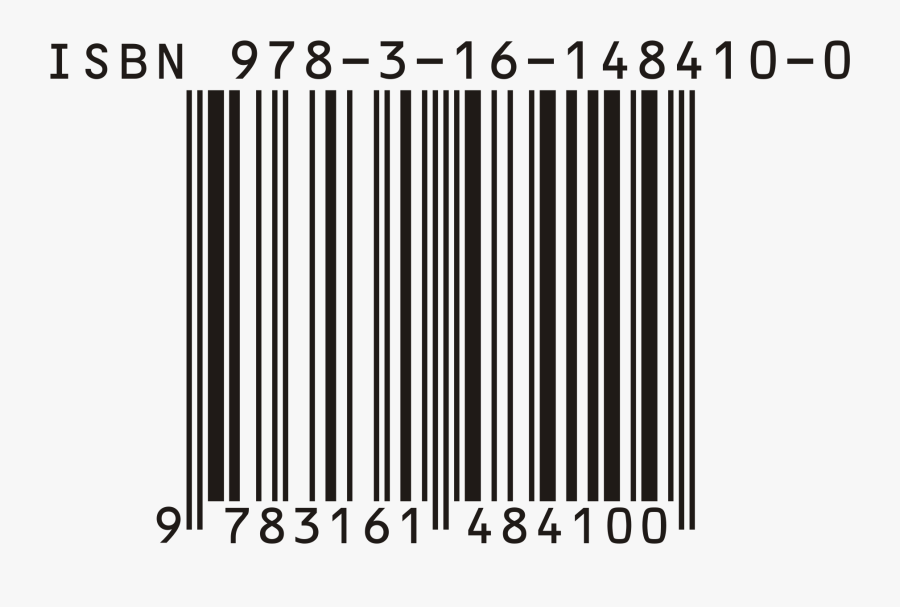 Barcode Transparent Old - Book Isbn, Transparent Clipart
