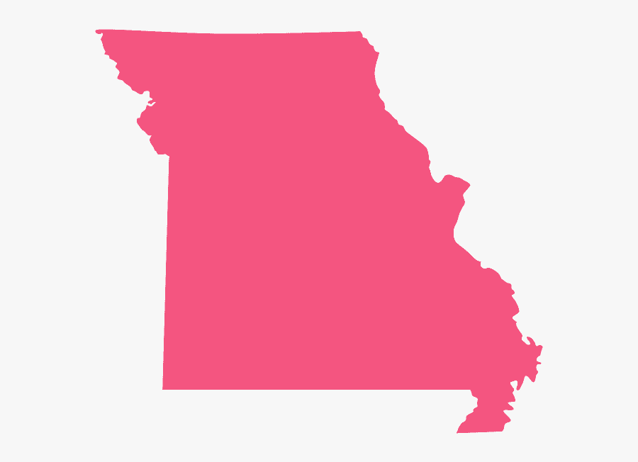 Missouri Silhouette, Transparent Clipart