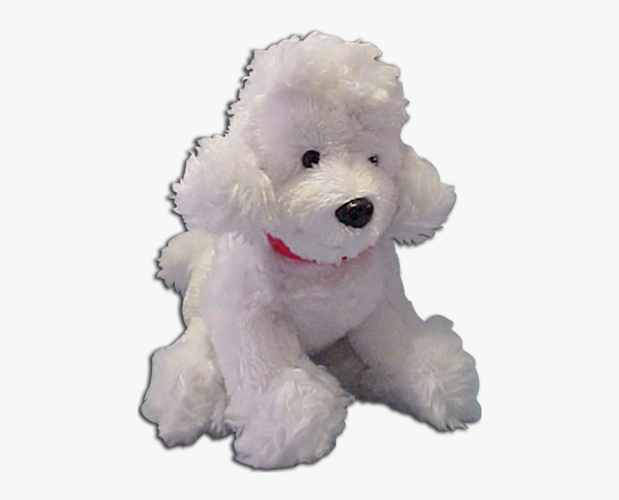 Plush Puppy Love White French Poodle - Toy Poodle, Transparent Clipart