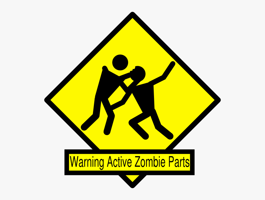 Bio Hazard Clip Art - Funny Caution Sign Transparent, Transparent Clipart
