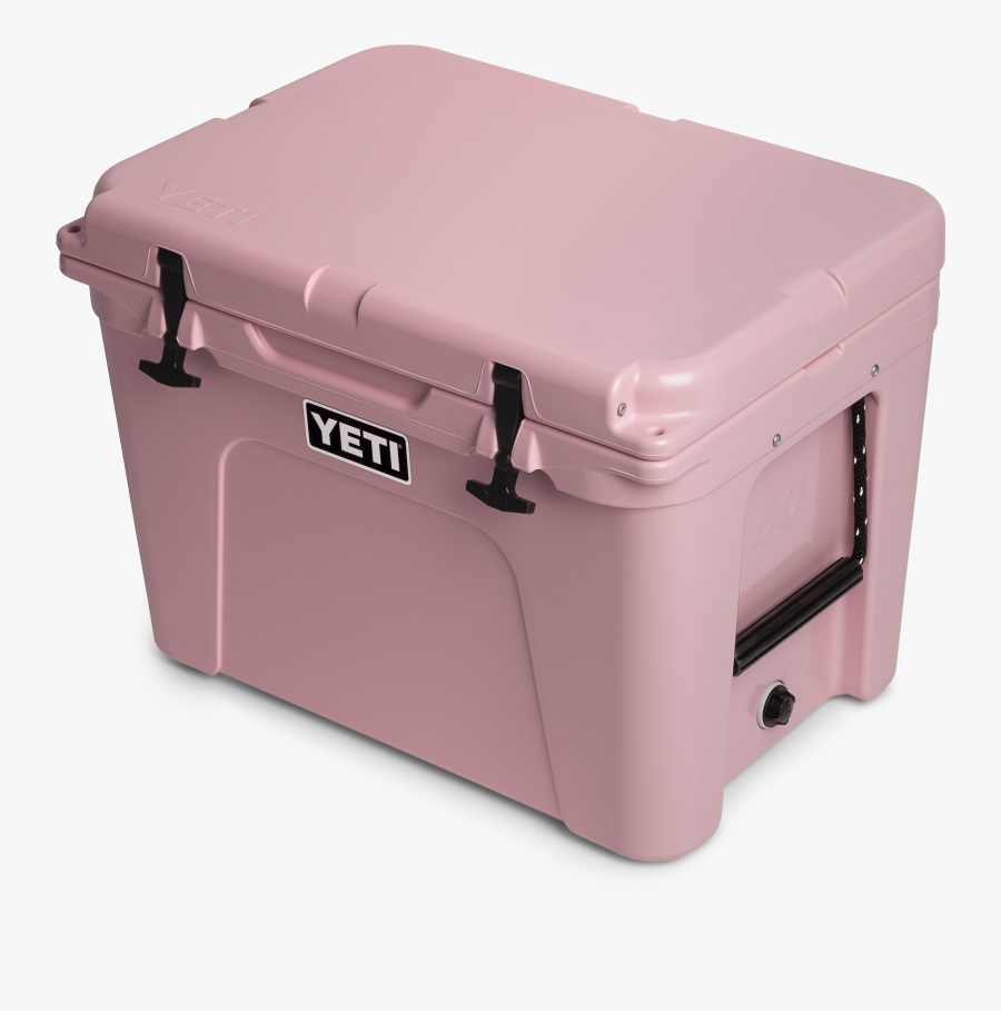 Transparent Yeti Coolers Logo Png - Pink Yeti Tundra 50 Cooler, Transparent Clipart