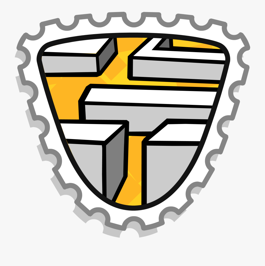 Logo Stamp Club Penguin Clipart , Png Download - Club Penguin Mascot Stamps, Transparent Clipart