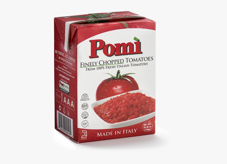 Clip Art How To Mince Parsley - Pomi Strained Crushed Tomatoes, Transparent Clipart