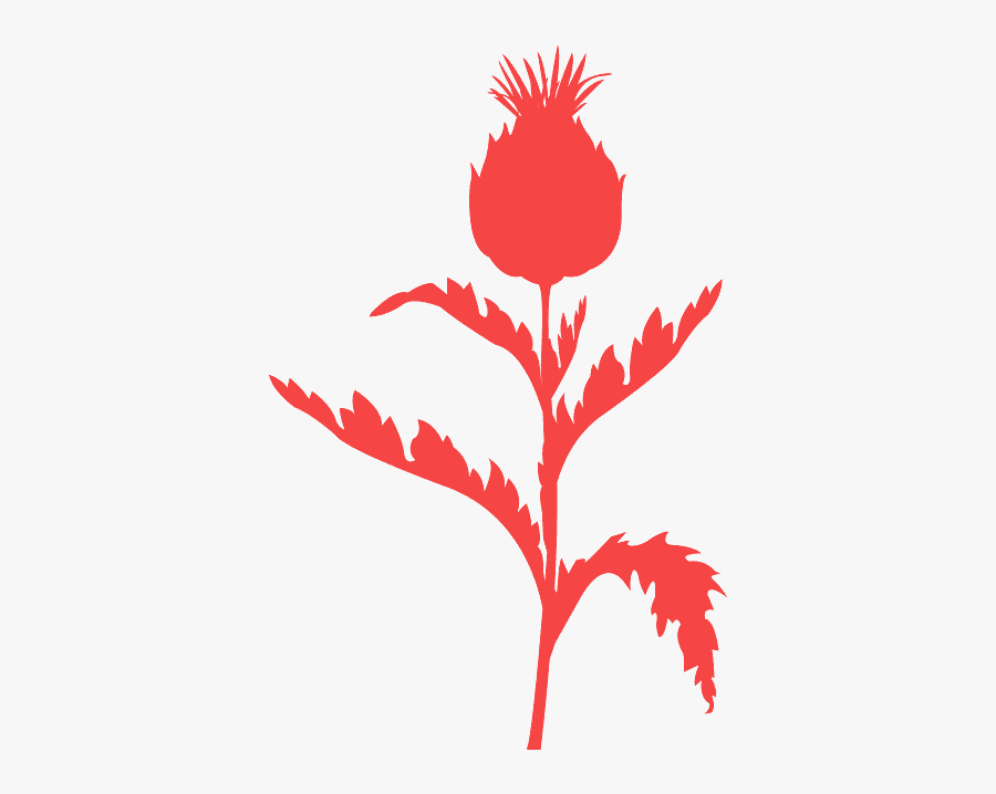Silhouette Artichoke Plants, Transparent Clipart