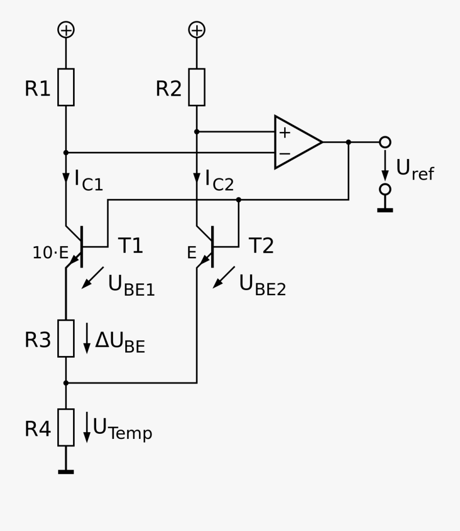 Svg Reference Temperature - Bandgap Reference, Transparent Clipart