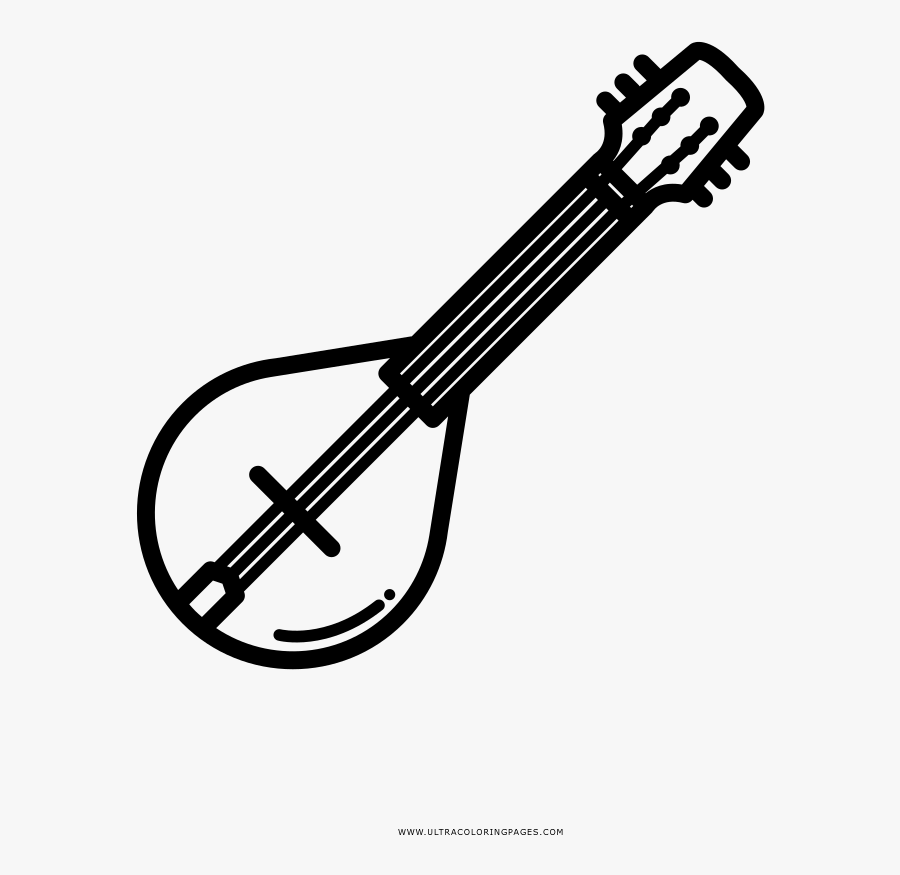 Transparent Mandolin Png - Mandolin Icon, Transparent Clipart