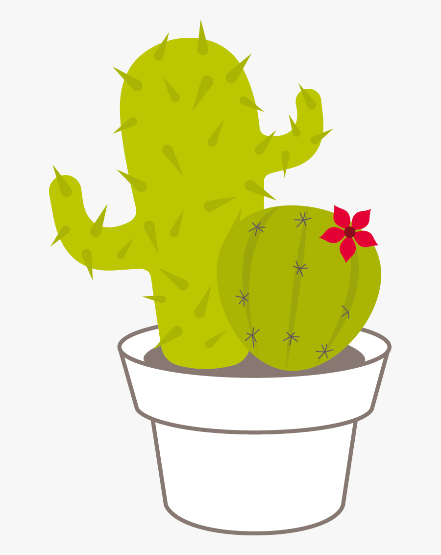 Cactus Anewspring Can A - Illustration, Transparent Clipart