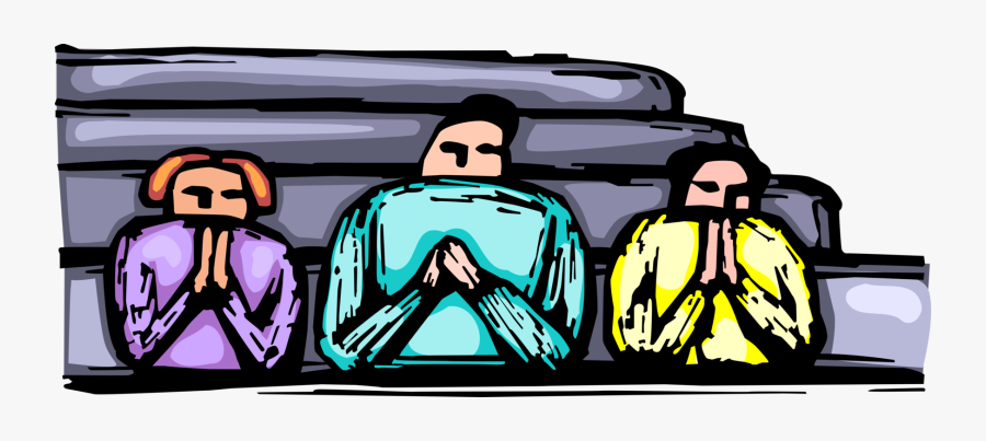 Christian Vector Prayer - Illustration, Transparent Clipart