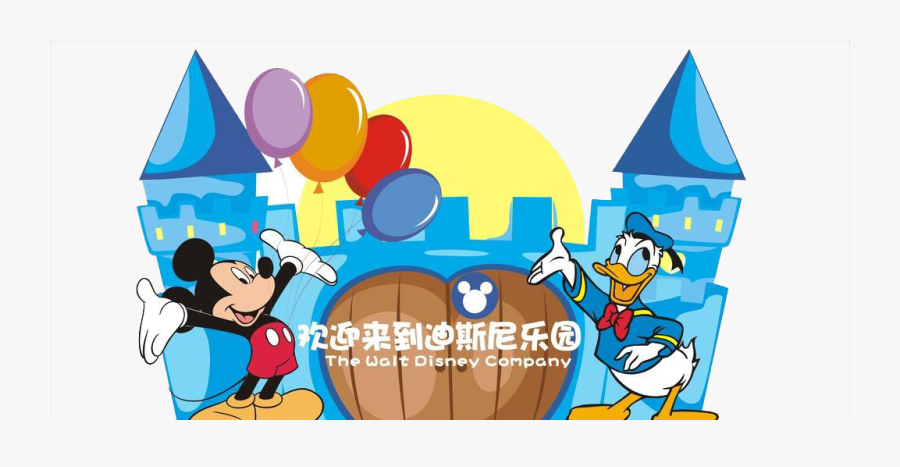 Graphic Freeuse Stock Mickey Mouse Donald Duck The - Mickey Mouse, Transparent Clipart