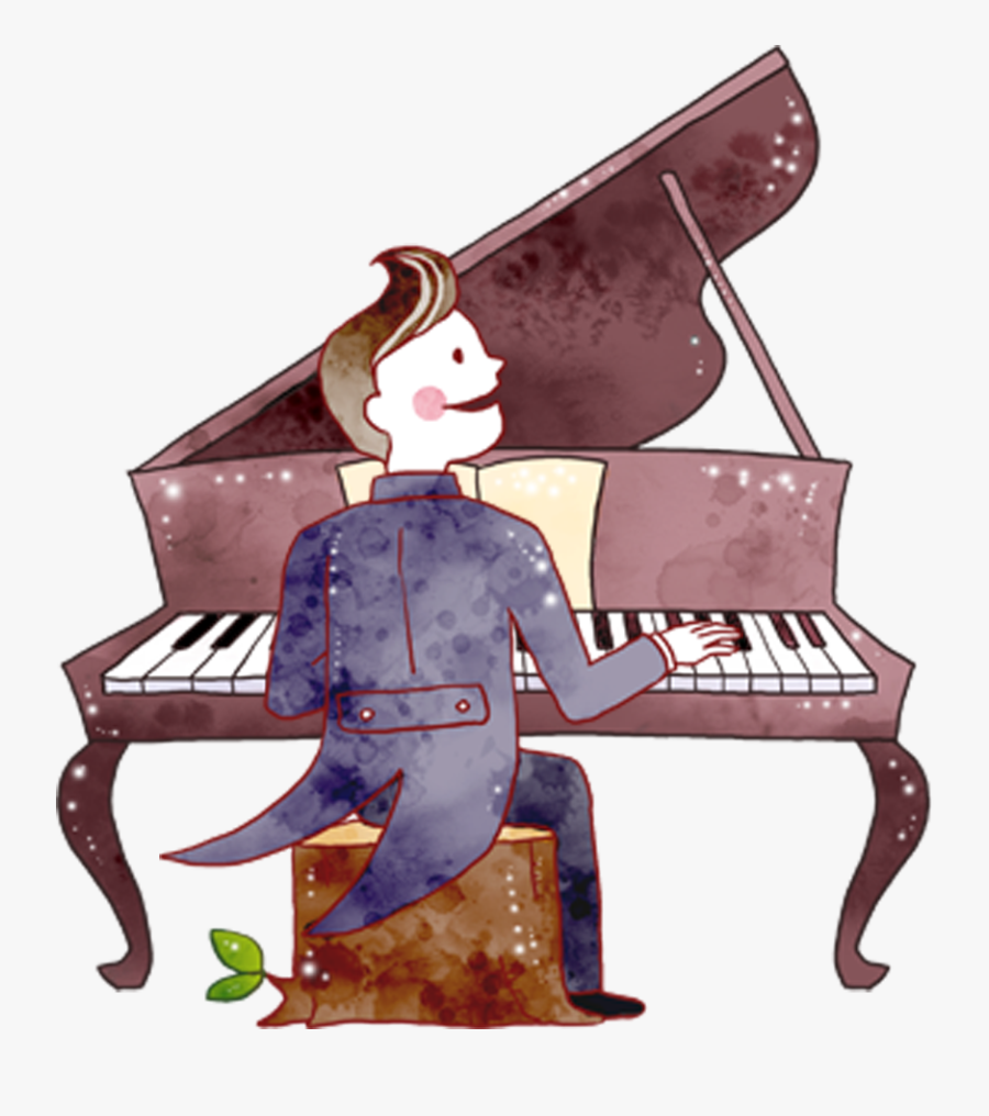 Children Piano Picture Png, Transparent Clipart
