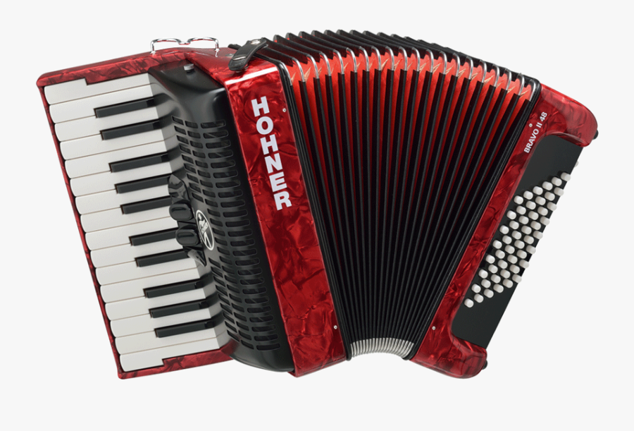 Hohner Accordion 48 Bass, Transparent Clipart