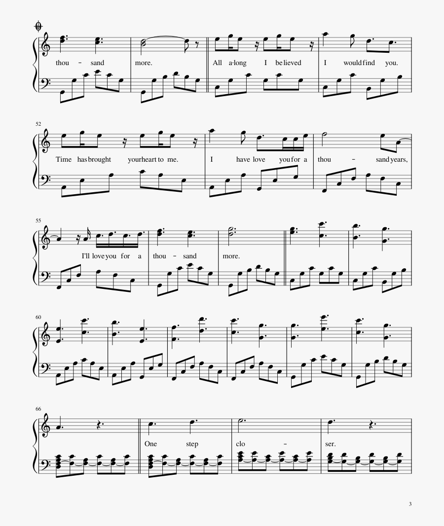 You Can Become A Hero Piano Sheet, Transparent Clipart