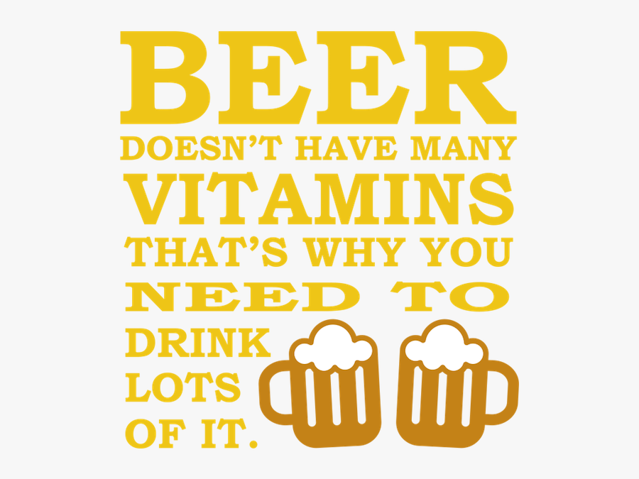 Beer Quotes Png, Transparent Clipart