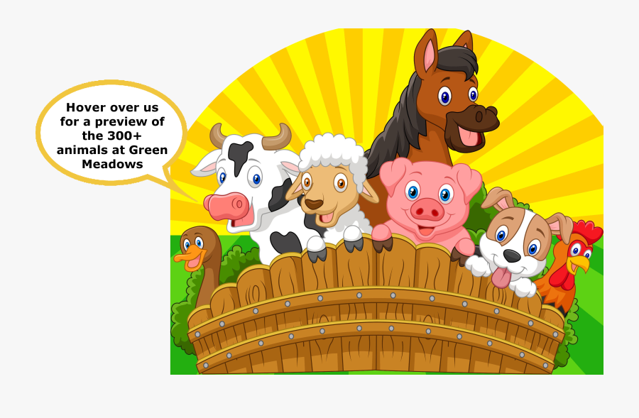Petting Zoo Animals Clipart, Transparent Clipart