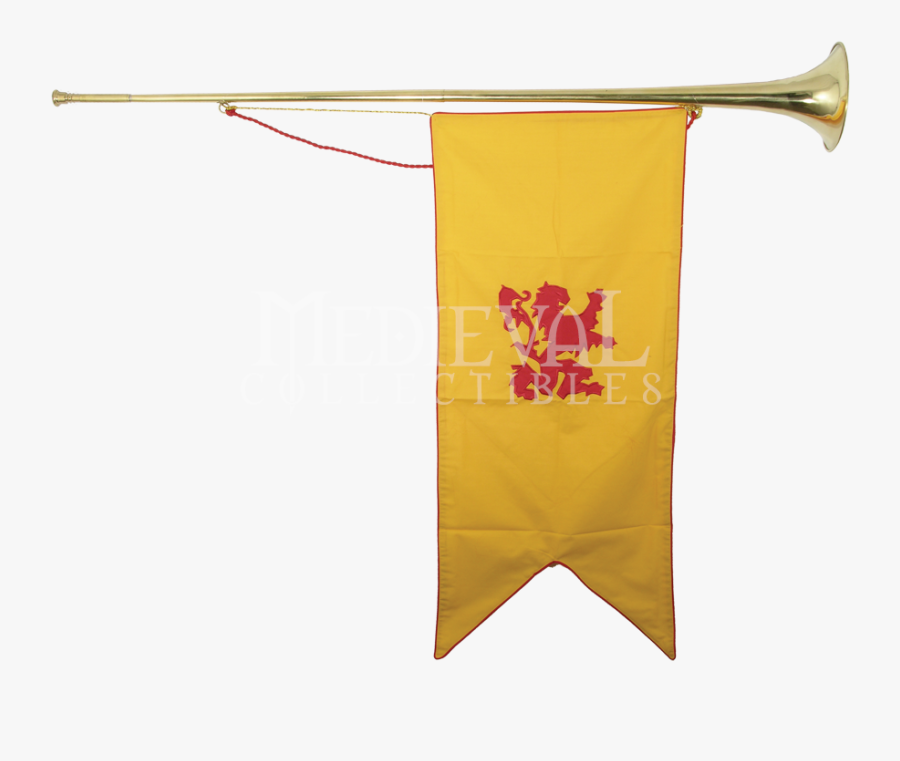 Clip Art Roman Trumpets - Medieval Trumpet, Transparent Clipart