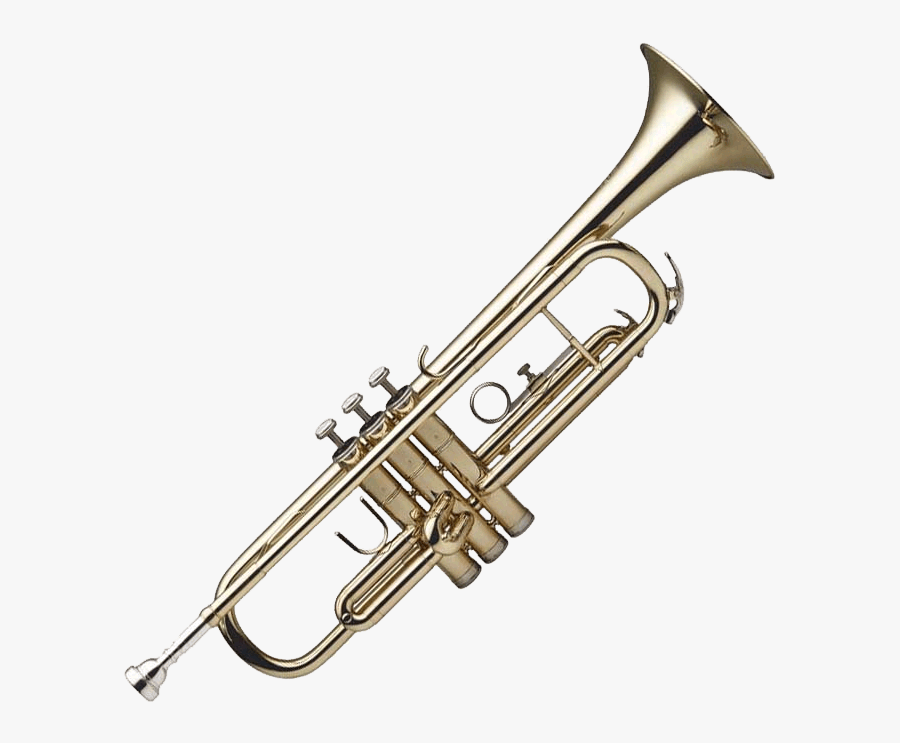 Trumpet Side - Trumpet Transparent Background, Transparent Clipart