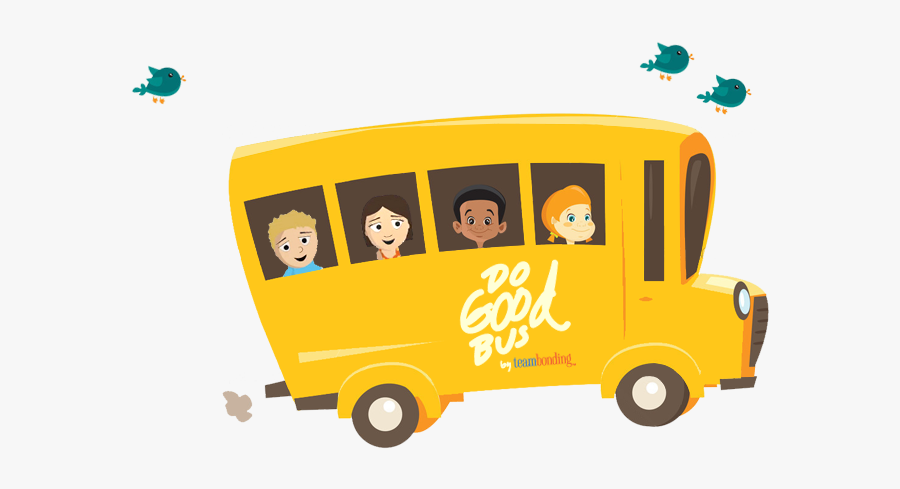 Boston Do Good Charity - Have A Good Bus Trip, Transparent Clipart