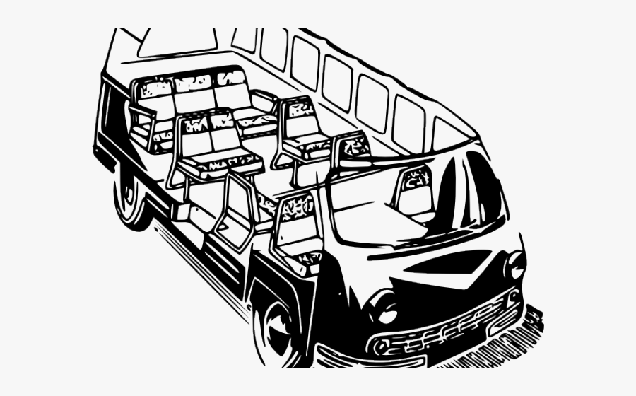 Vans Clipart Land Transportation - Clip Art, Transparent Clipart