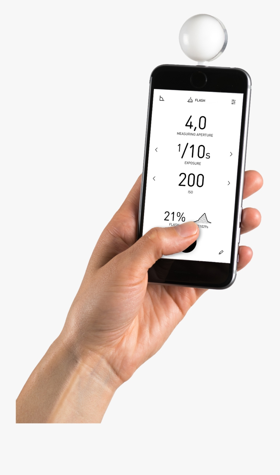 He Size Of Half A Ping-pong Ball, You Can Keep This - Color Temperature For Phones, Transparent Clipart