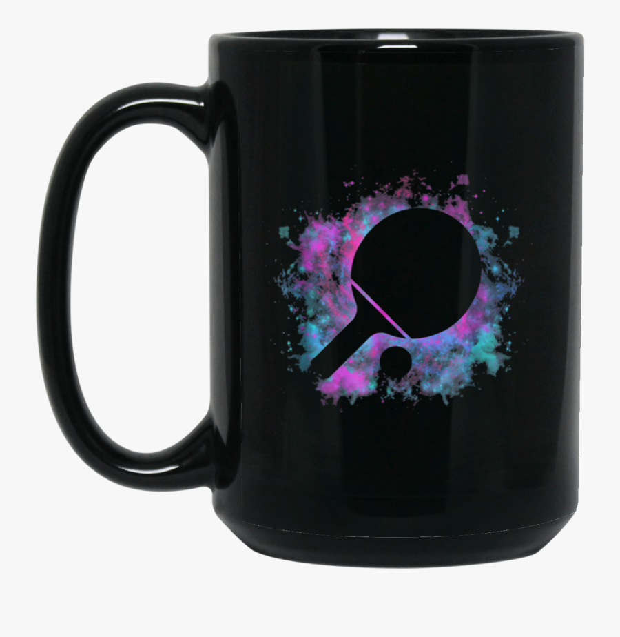 Ping Pong Ball Galaxy Background 15 Oz - Beer Stein, Transparent Clipart
