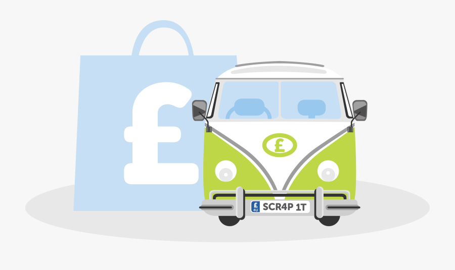 Scrap My Van - Van, Transparent Clipart