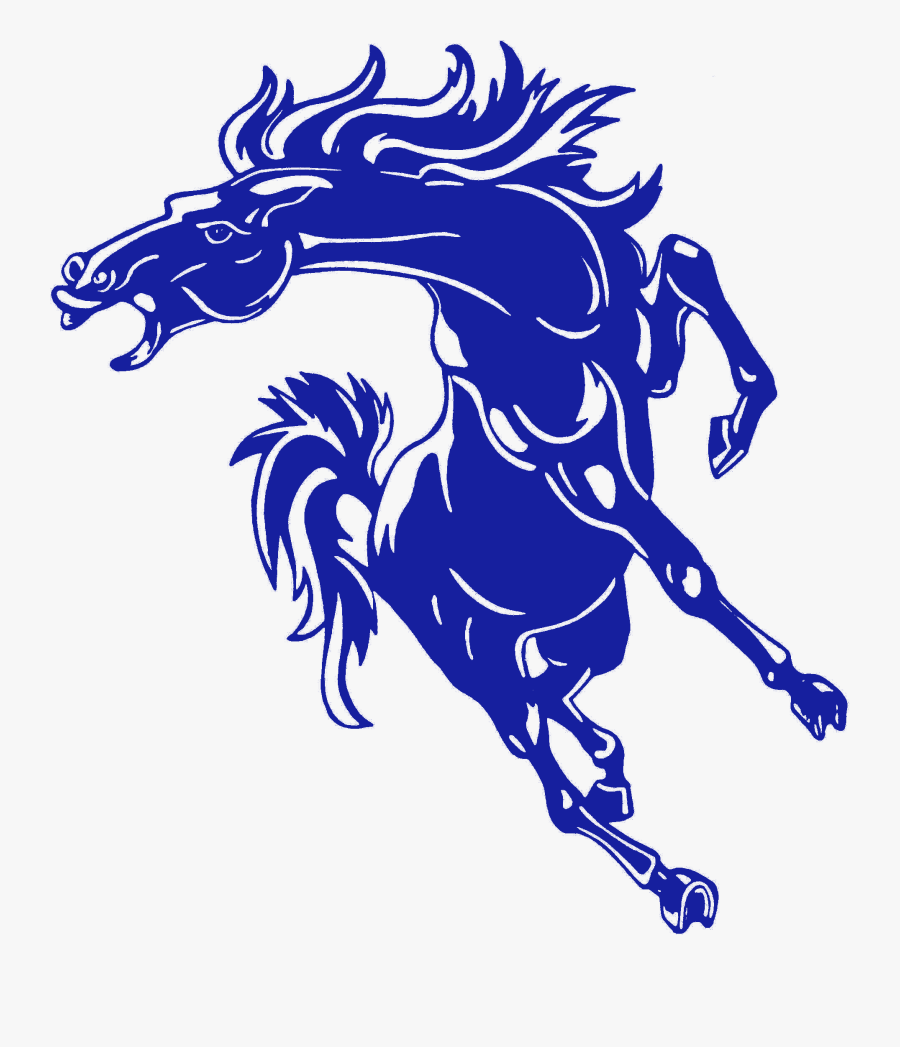 Transparent Stallion Clipart - North Mesquite High School Logo, Transparent Clipart