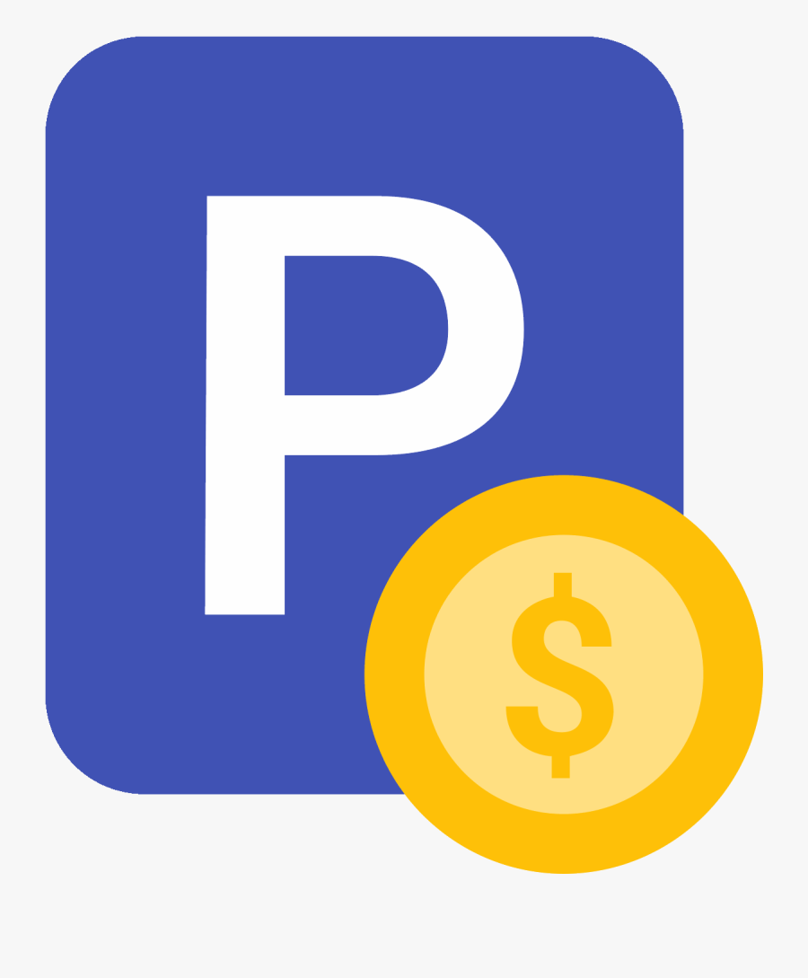Paid Parking Icon, Transparent Clipart