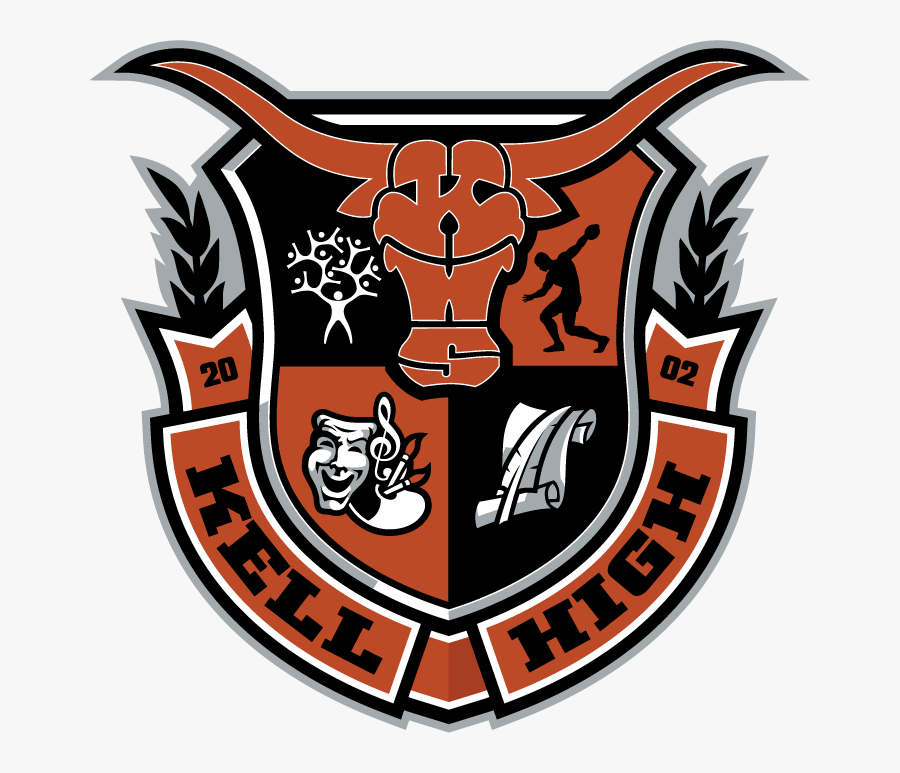 Kell Longhorn Logo - Kell High School Logo, Transparent Clipart