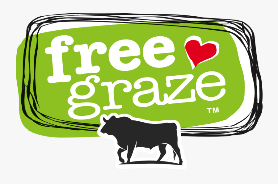 Burgers Free Graze - Dairy Cow, Transparent Clipart