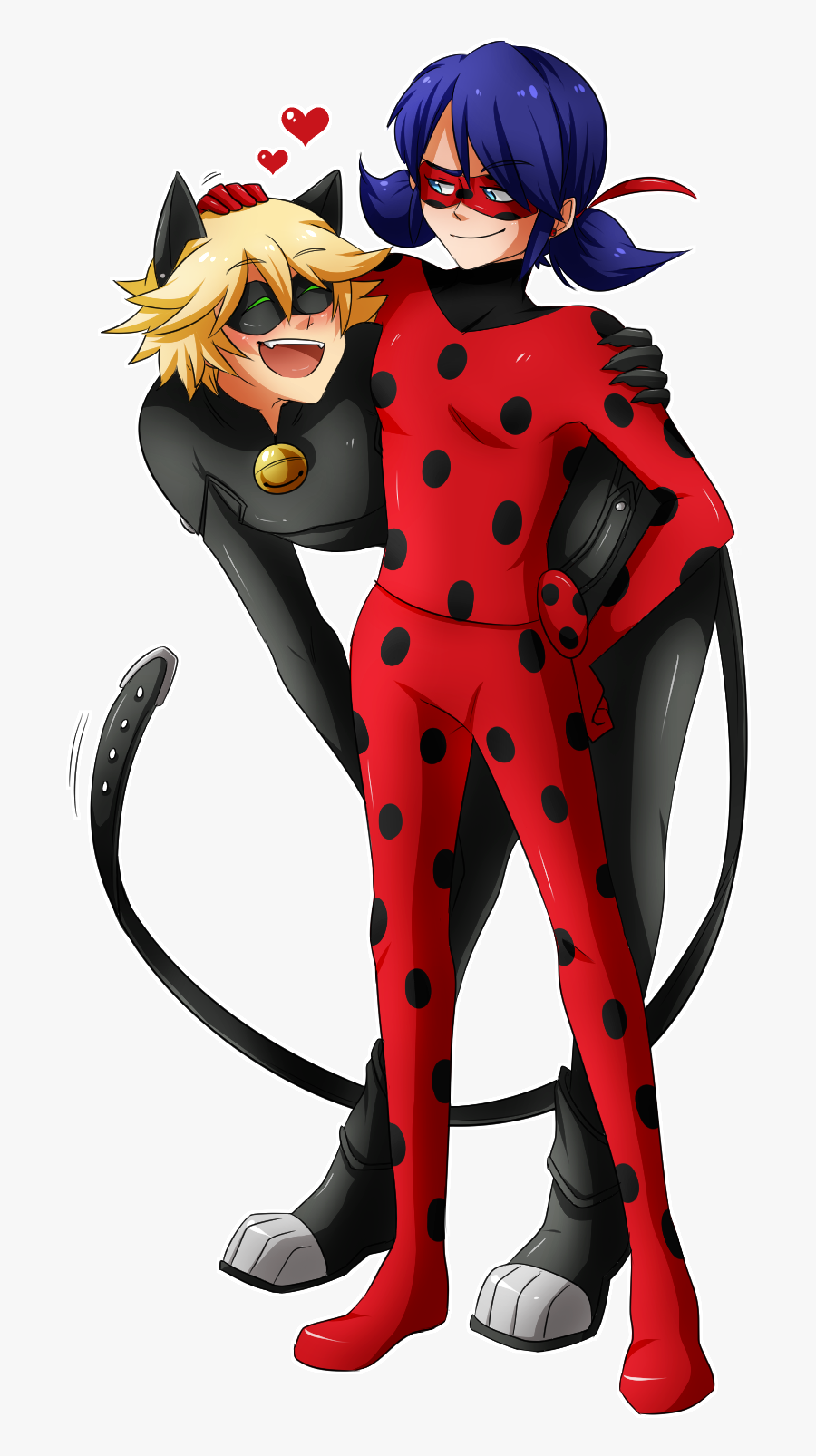 Adrien Agreste Marinette Dupain-cheng Fictional Character - Ladybug E Cat Noir Png, Transparent Clipart