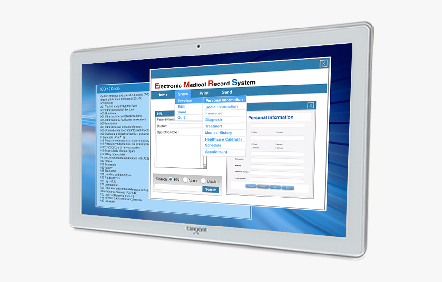 Transparent Medical Device Clipart - Medical Grade All In One Pc, Transparent Clipart