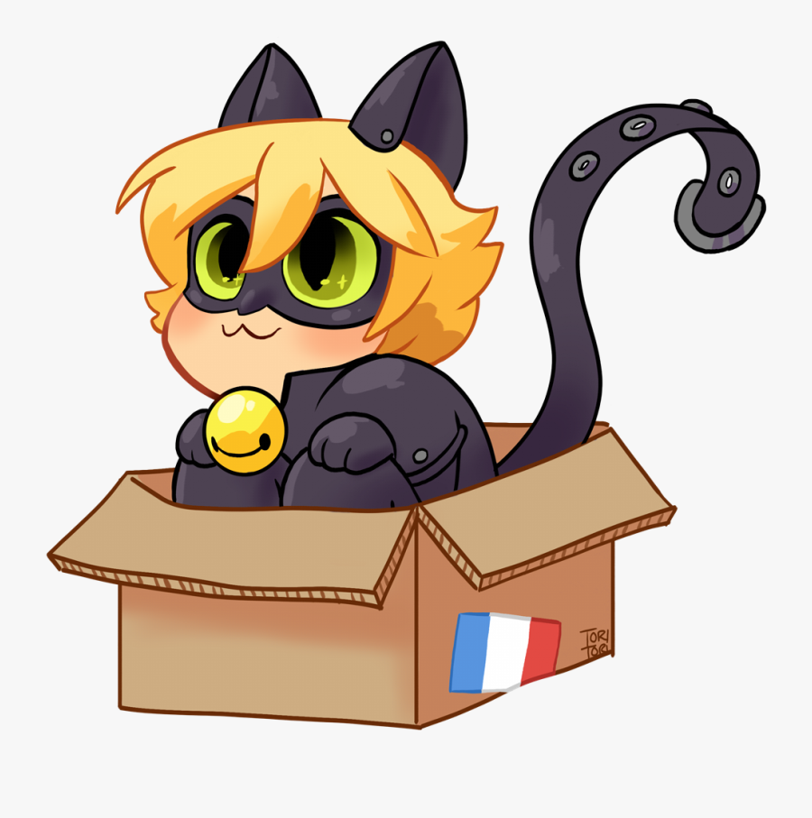 Adrien, Miraculous Ladybug, And Toriitorii Image - Lady Bug And Chat Noir Cute, Transparent Clipart