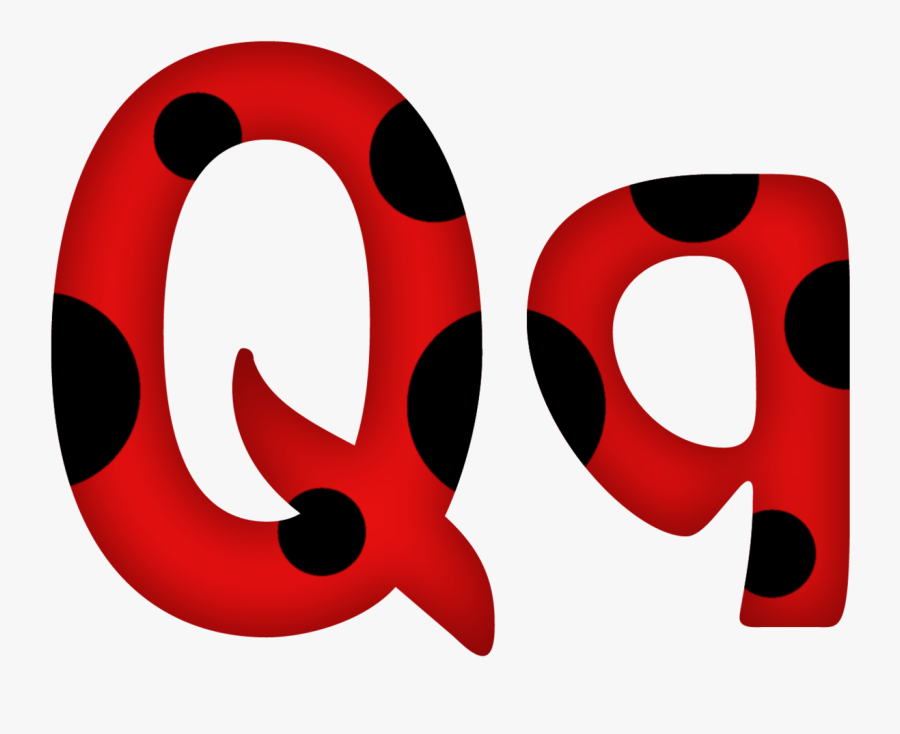 Letras De Lady Bug, Transparent Clipart