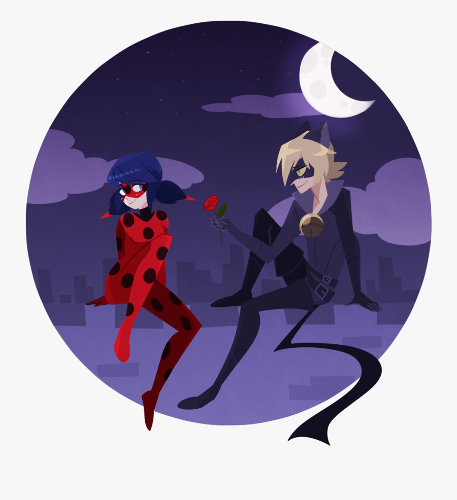 Miraculous Ladybug And Cat Noir Wallpapers - Miraculous Plagg And Cat Noir, Transparent Clipart