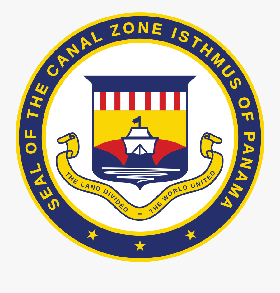 File Seal Of The - Panama Canal Zone Seal, Transparent Clipart