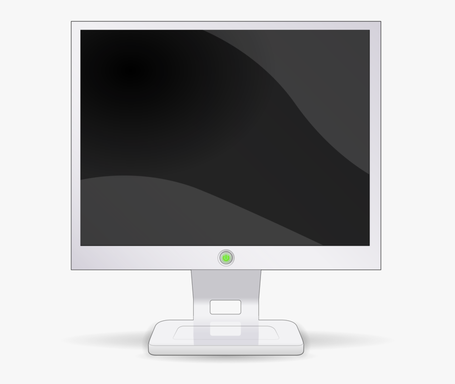 Computer Monitor,output Device,monitor - Flat Screen Clip Art, Transparent Clipart