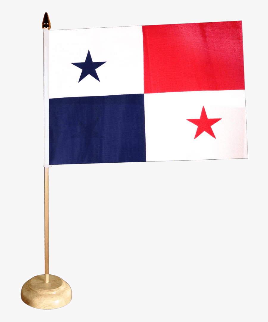 Bandeira Azul E Vermelha Com Duas Estrelas, Transparent Clipart