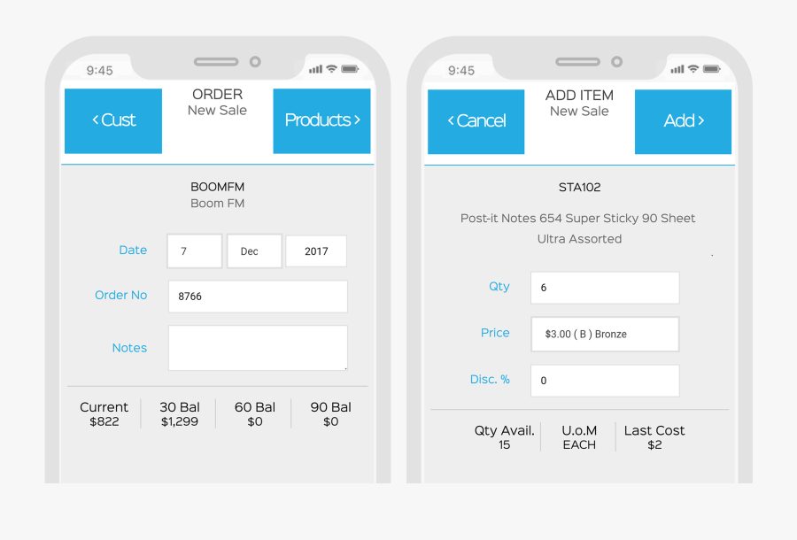 Create Sales Orders On The Ezemobile Dashboard - Create Purchase Order Mobile App, Transparent Clipart